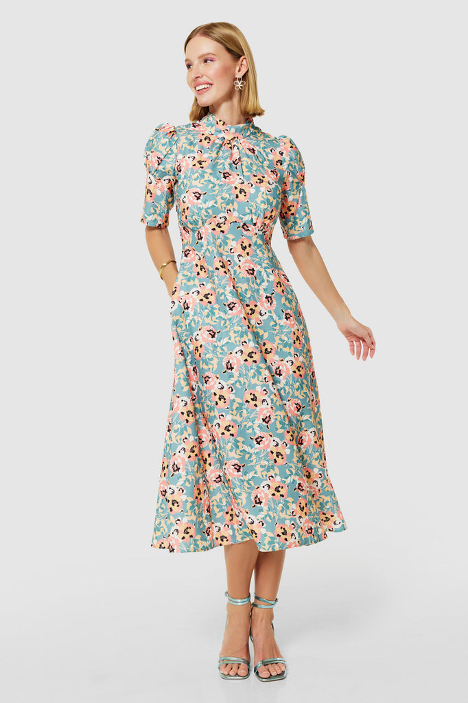 Closet london floral outlet dress