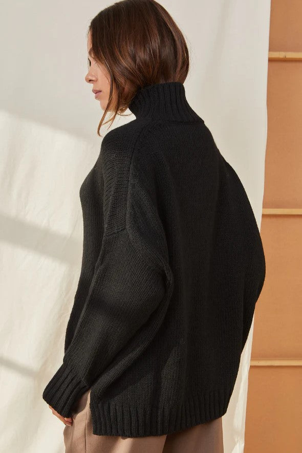 Charli Margot Sweater in Black