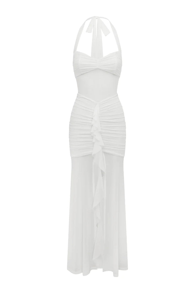 Runaway The Label Tallula Maxi Dress In White