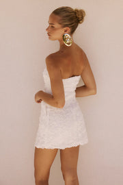 Runaway the Label Rosaline Mini Dress in White