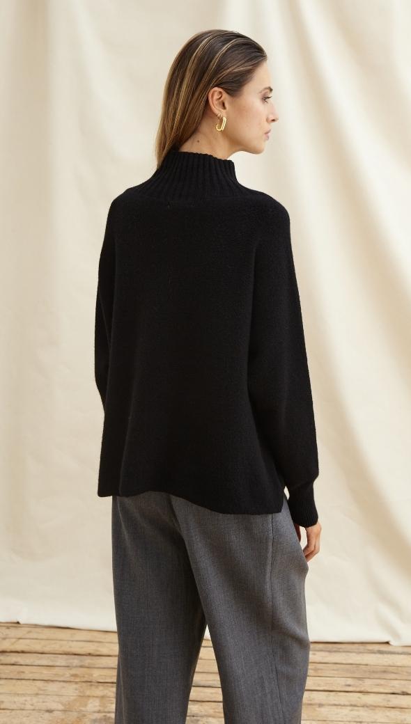 Charli Alma Sweater in Black