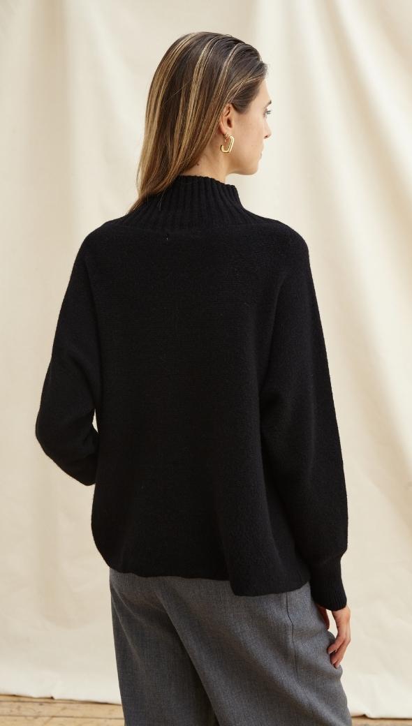 Charli Alma Sweater in Black