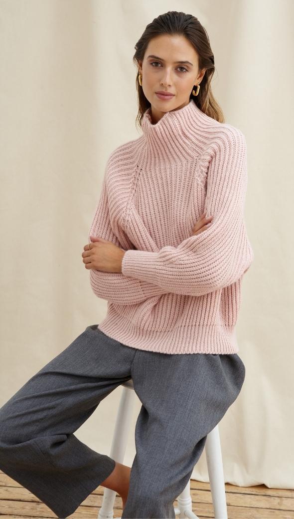 Charli Selma Sweater in Pink
