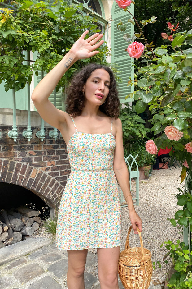 Sisterhood Katie Dress - Peach Fleur
