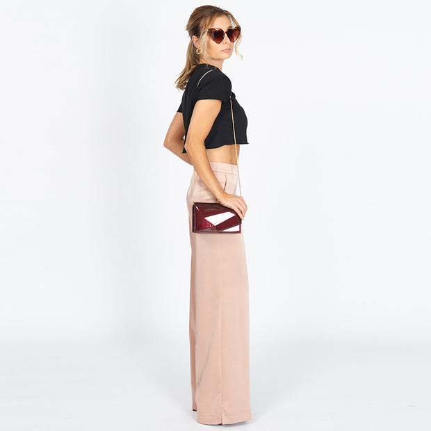 Worth a Million The Samantha Palazzo Trousers in champagne