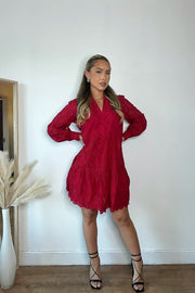 Y.A.S DRESS IN RED