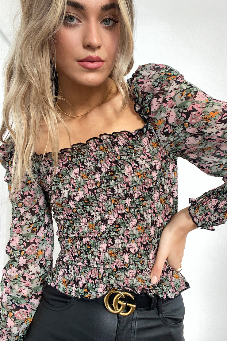 Zibi London Molly Ruched Top